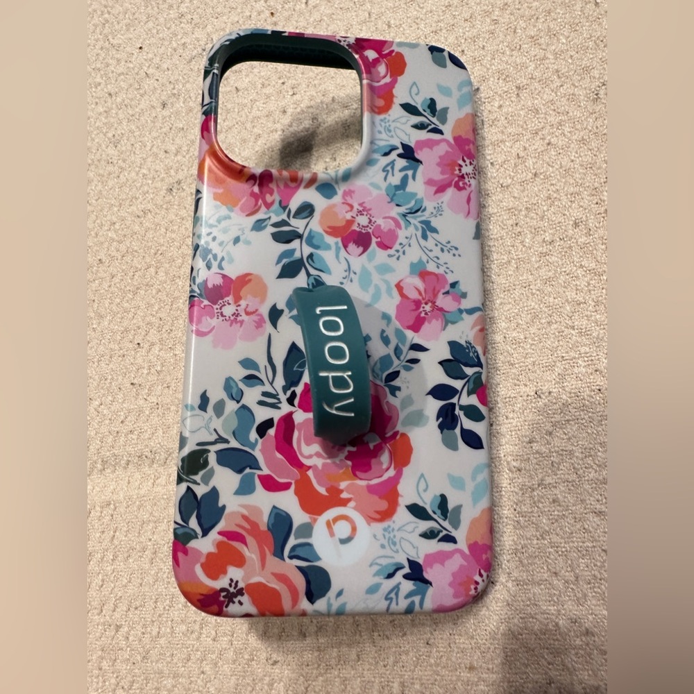 Loopy branded Gardenia iPhone 13 Pro case